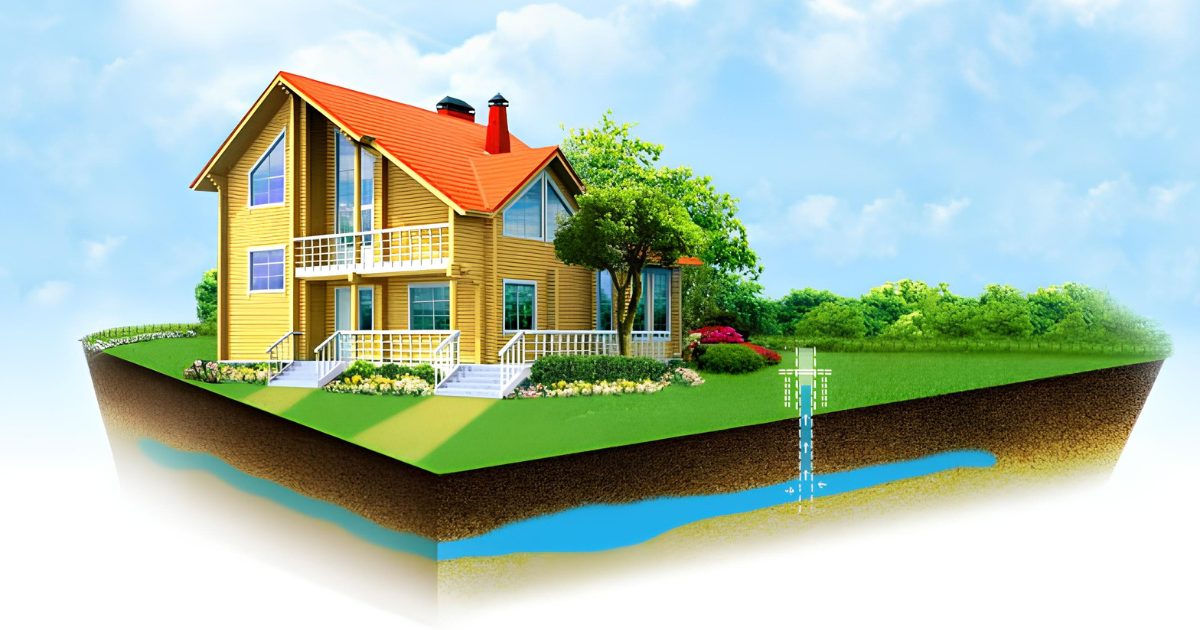 Расстояние от скважины до дома